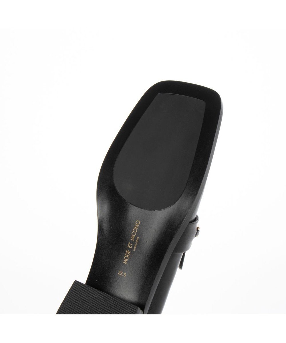 MODE ET JACOMO <MODE ET JACOMO>スクエアトゥチェーンローファー 