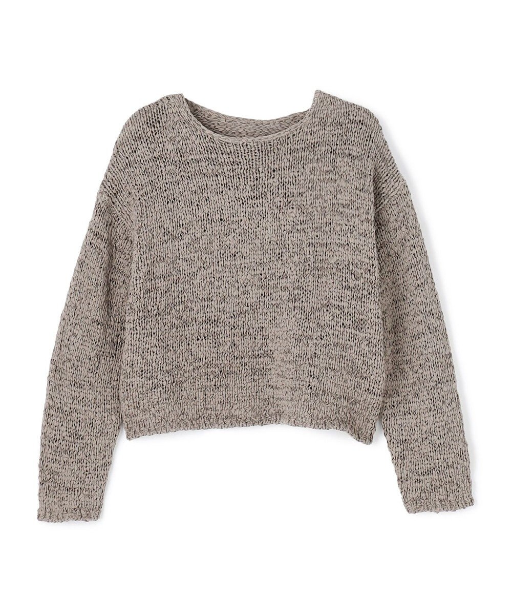 UNFILO L テープヤーンニット プルオーバー 