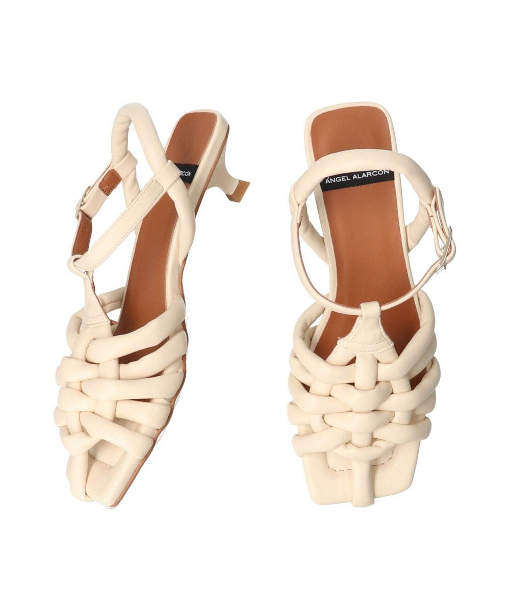 INTER-CHAUSSURES 【ANGEL ALARCON】パフストラップグルカサンダル 