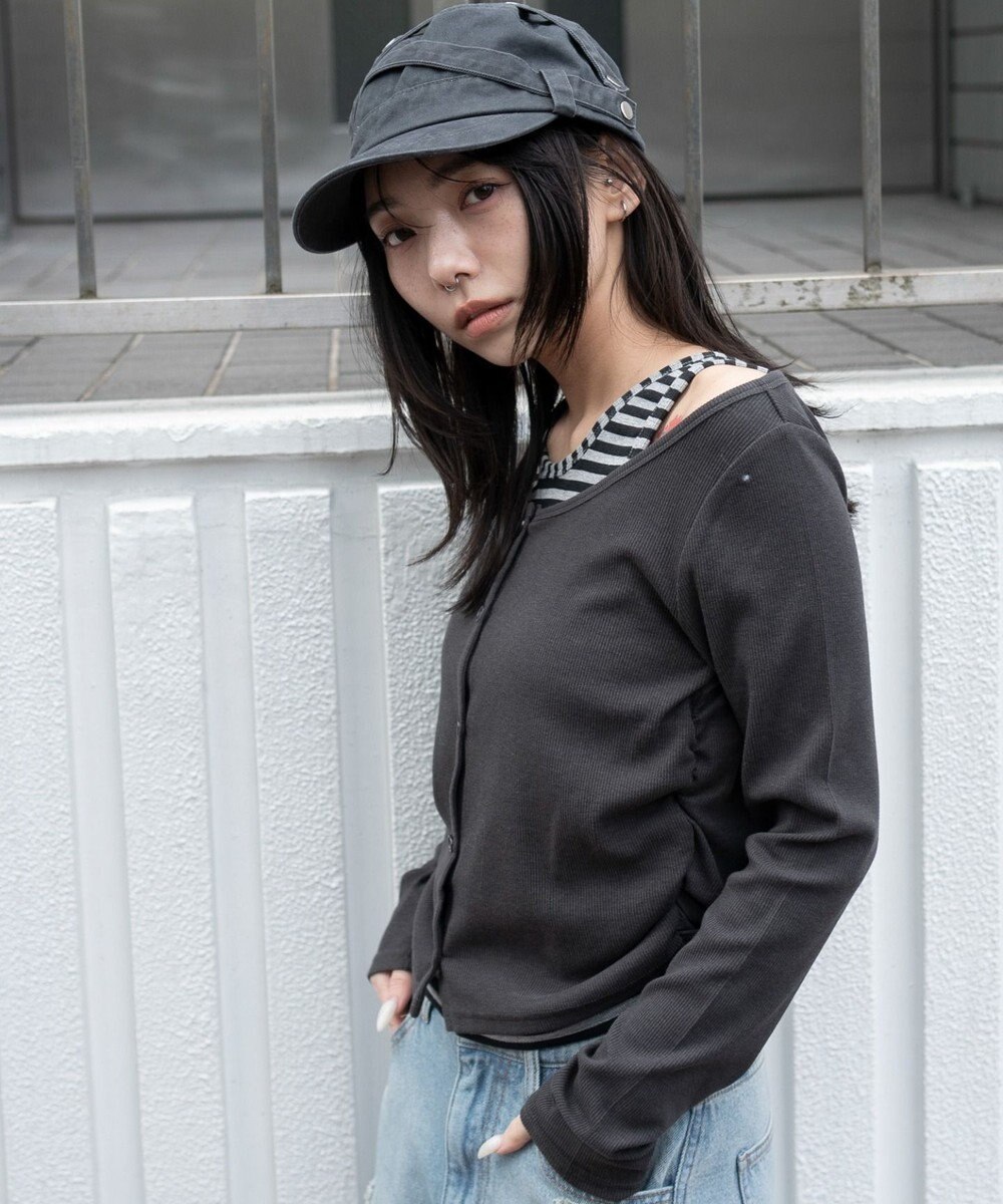 WEGO カーデドッキングレイヤードロンT 