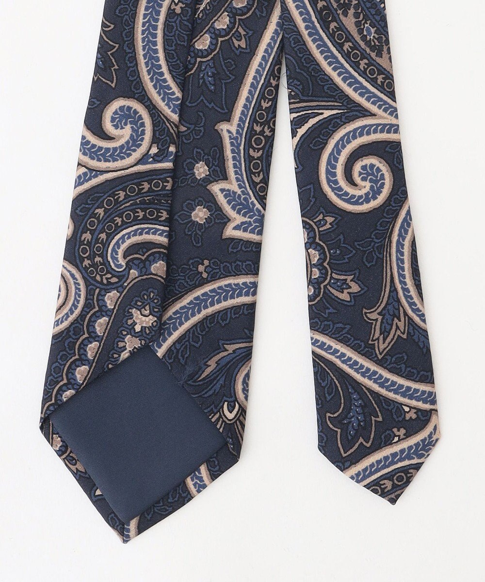 JOSEPH ABBOUD ビッグペイズリーパターン　ネクタイ 