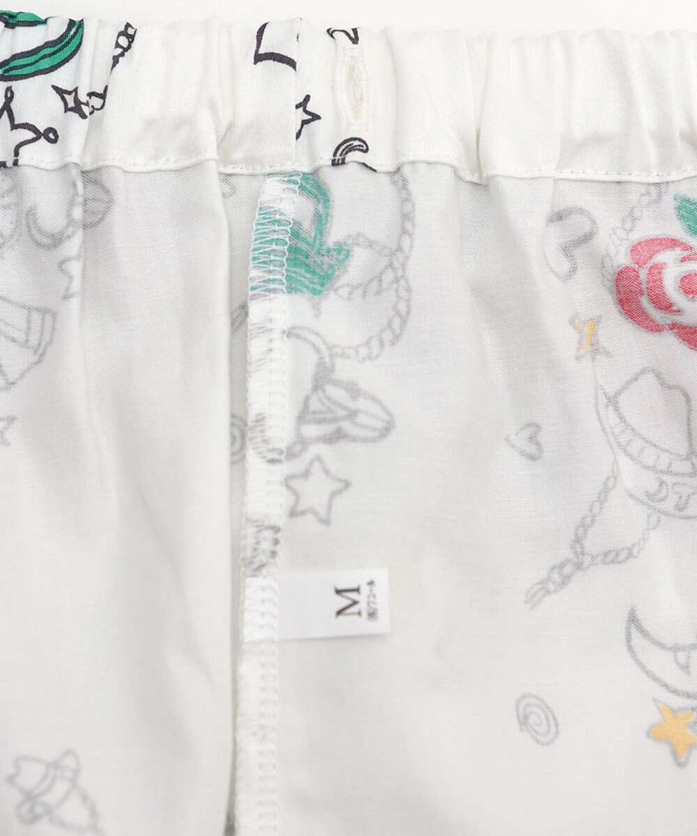 tsumori chisato SLEEP パジャマ　長袖　長ズボン　綿100%　綿サテン素材　/ワコール　UDX545 