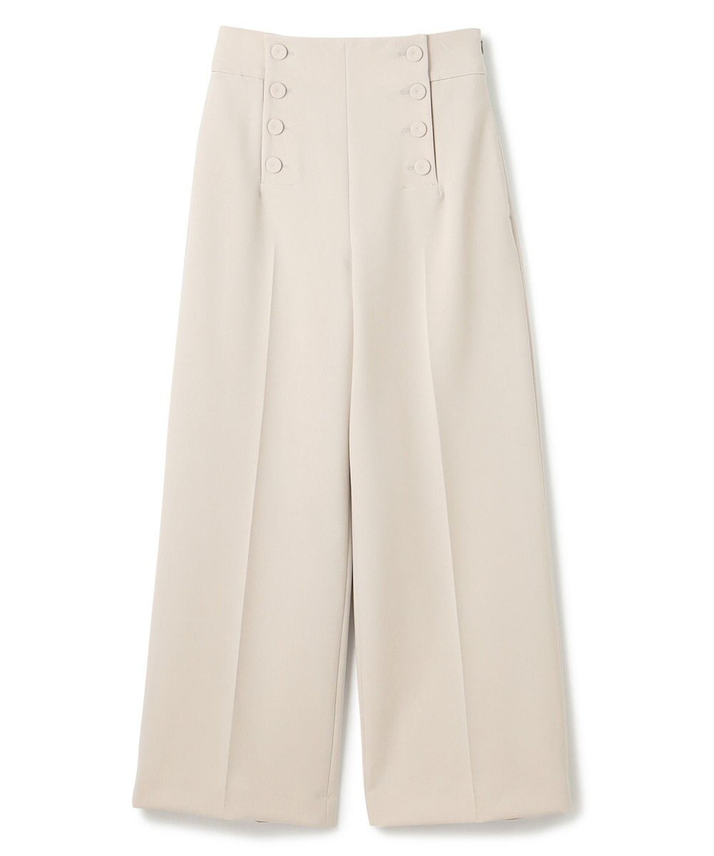 uncrave 【撥水・洗濯機洗い可】プルーフ ダブルクロス ワイド パンツ（uncrave WHITE） 