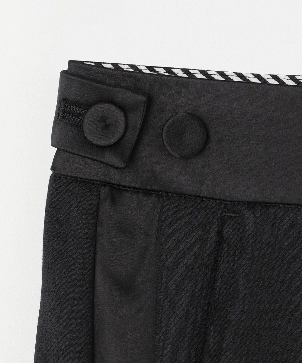 GRACE CONTINENTAL タキシードワイドパンツ 