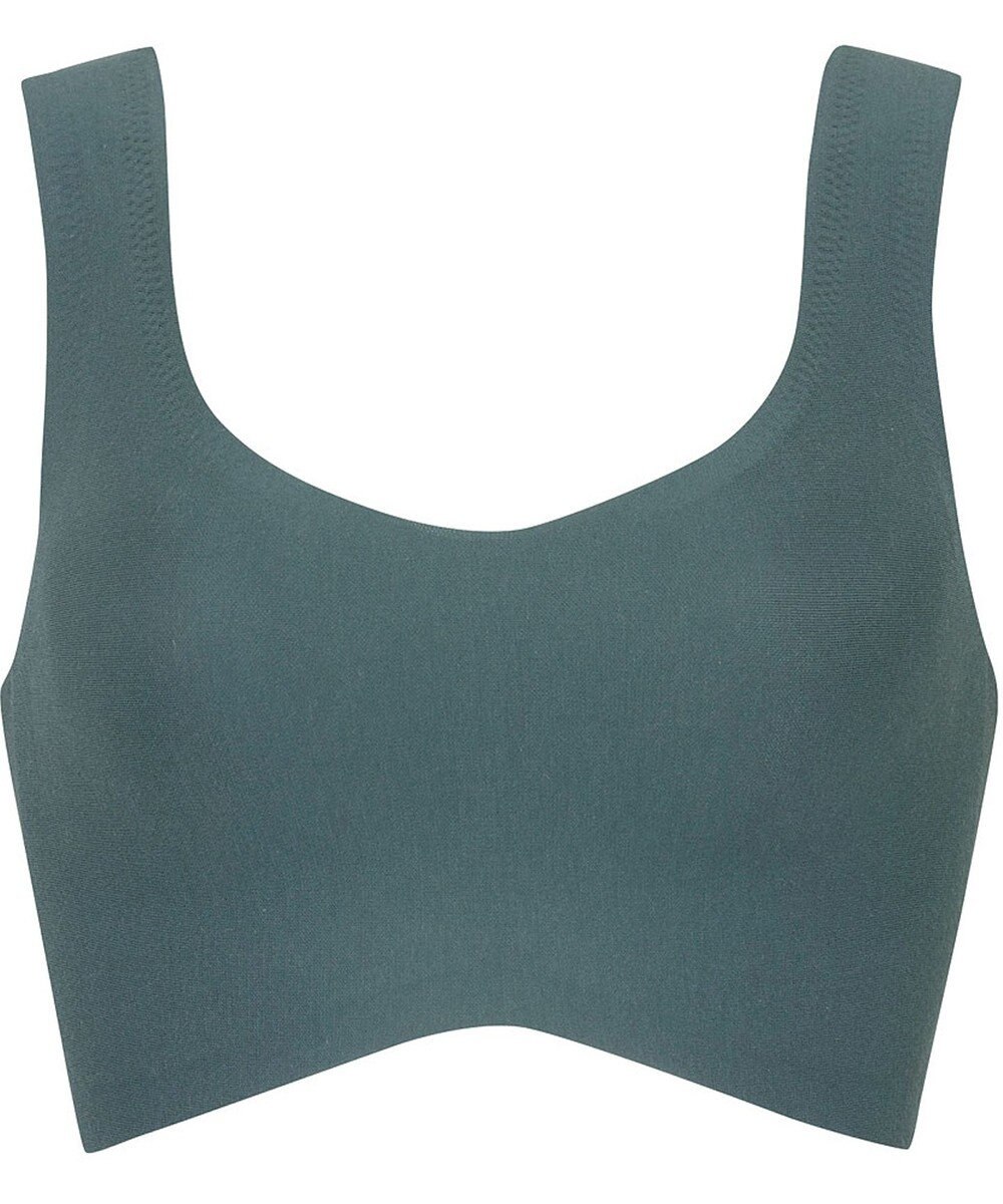 Wing ノンワイヤーブラ 【綿の贅沢】 綿混素材 ラクなのにきれい ハーフトップ KB1031 ウイング／ワコール 