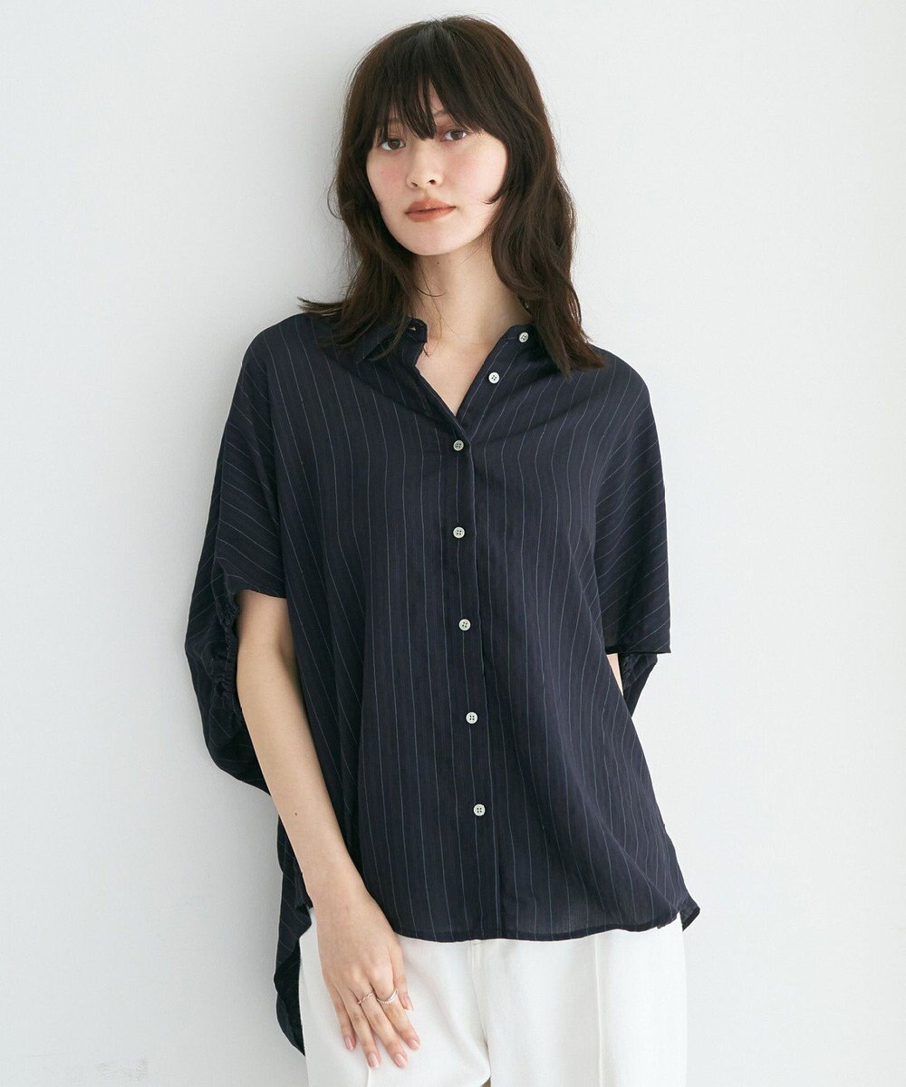 YECCA VECCA 【セットアップ可能】ストライプ柄シャツ 