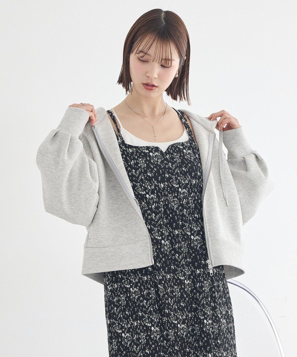 earth music&ecology フラワーバッククロスキャミワンピース 