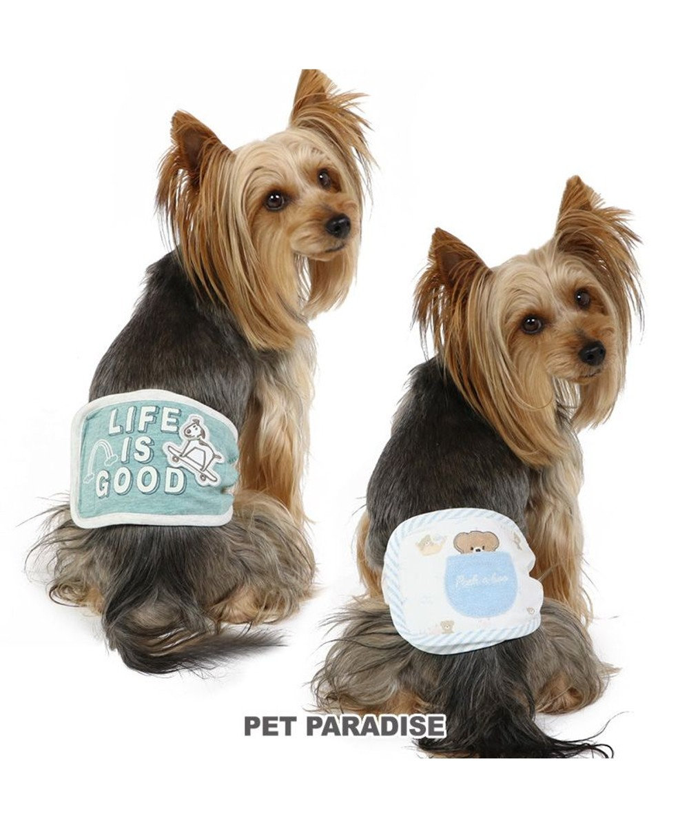PET PARADISE 犬 服 マナーベルト マナーウエア 【小型犬】 くま柄 らくがき柄 らくがき柄