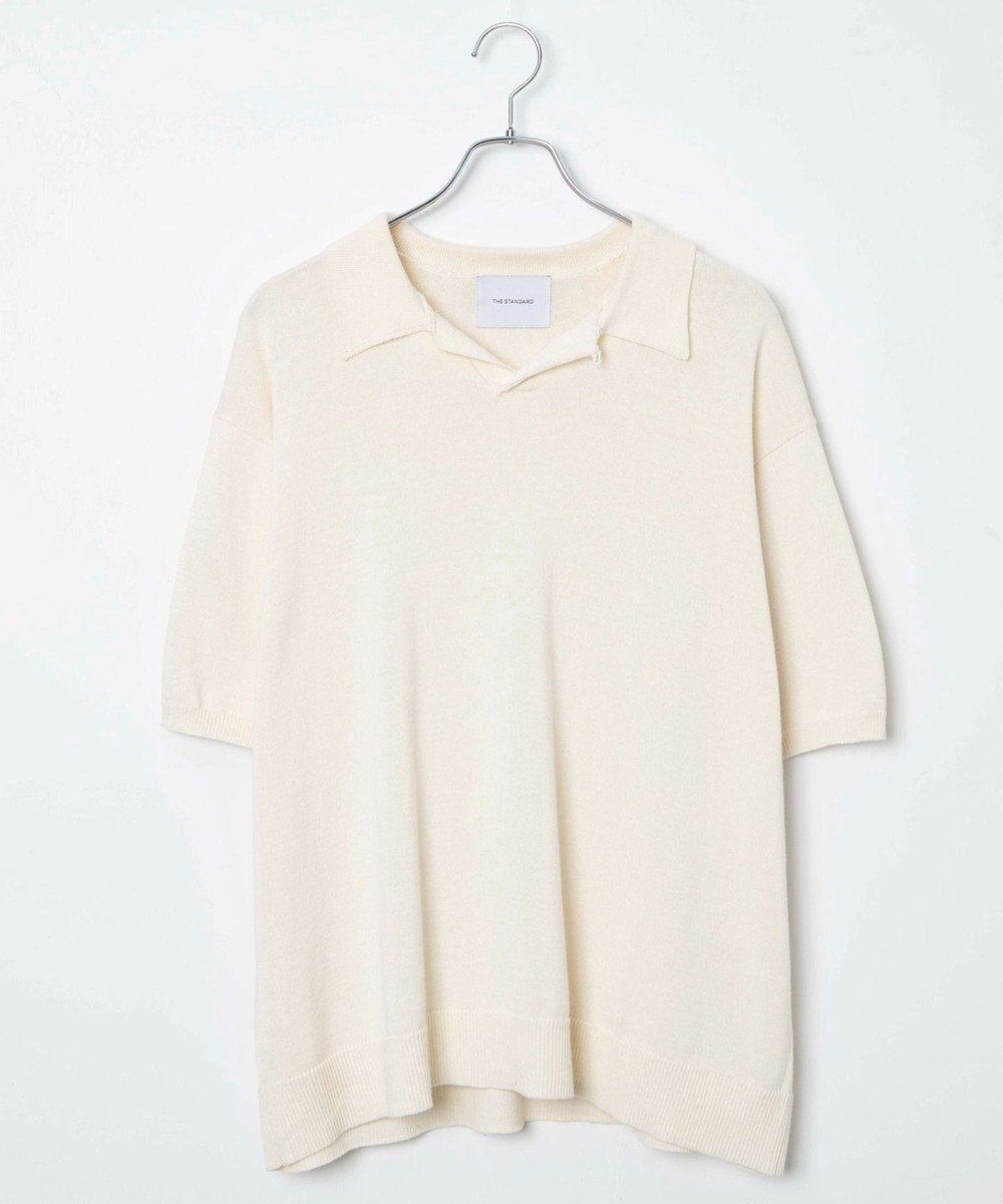 WEGO 【ユニセックス着用ITEM】スキッパーニットポロ 