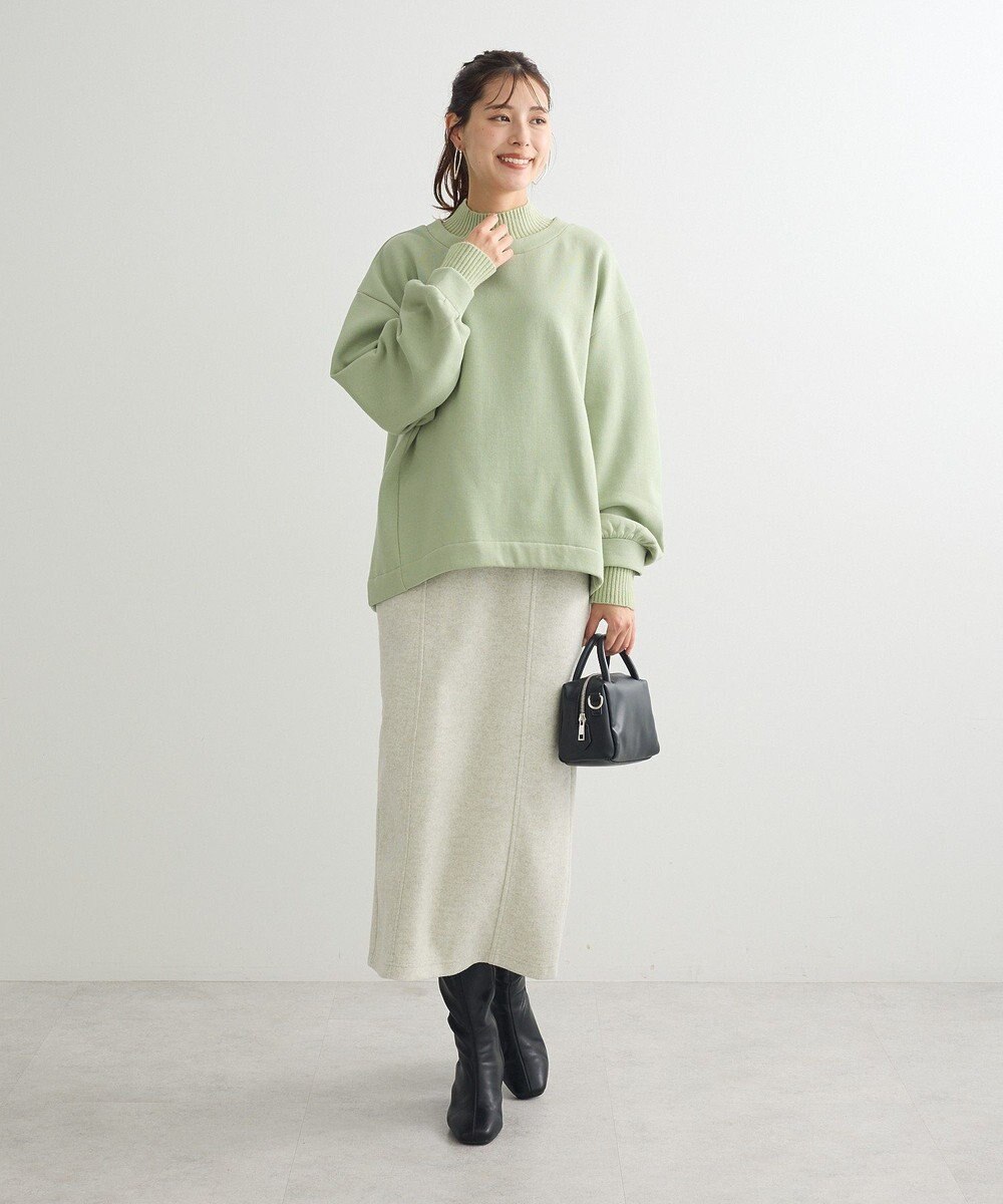 Green Parks 圧縮ポンチＩラインスカート 