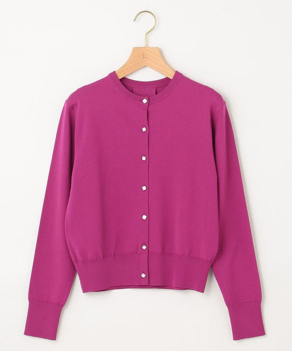 組曲 【8色展開・アンサンブル対応】ブーケカラーカーディガン 