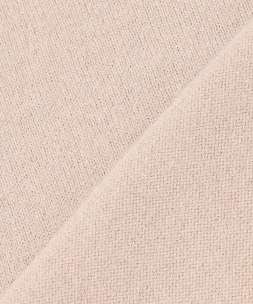 BEIGE， 【洗える】POMPE / ウールカシミヤ配色ラインクルーネックニット 