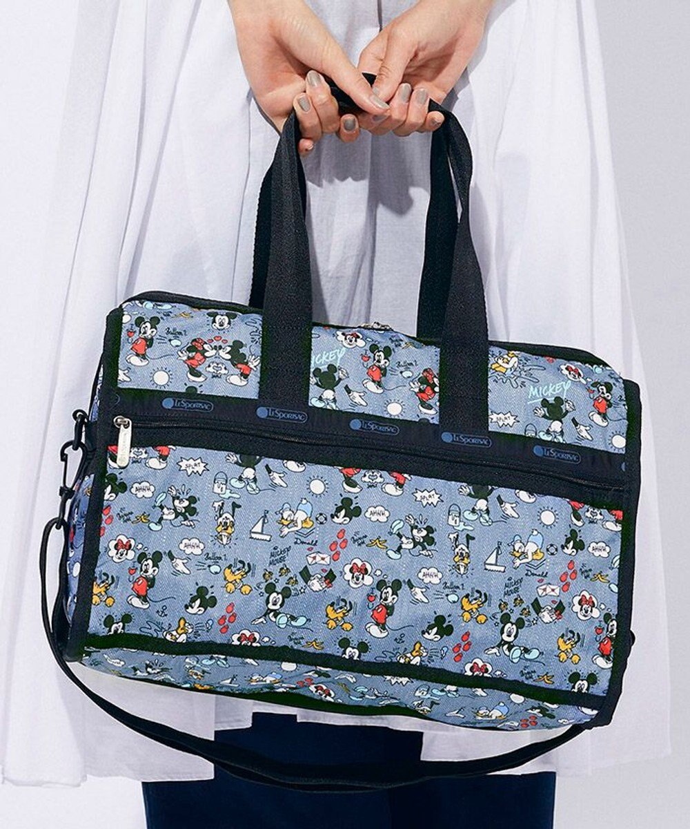 保障できる Deluxe ミッキードゥードゥル Weekender Med ボストンバッグ Rootedhg Com