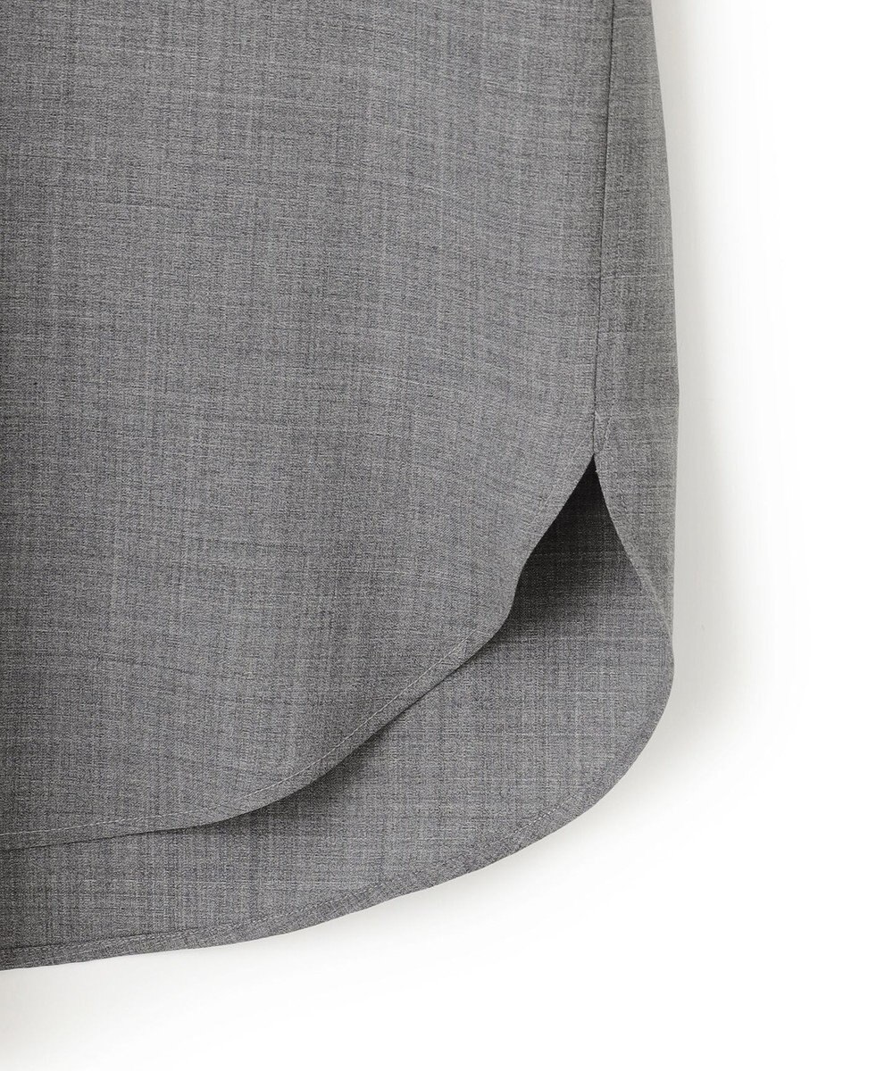 JOSEPH HOMME 【HIGH GRADE LINE】テックウールポプリン    バンドカラーシャツ 