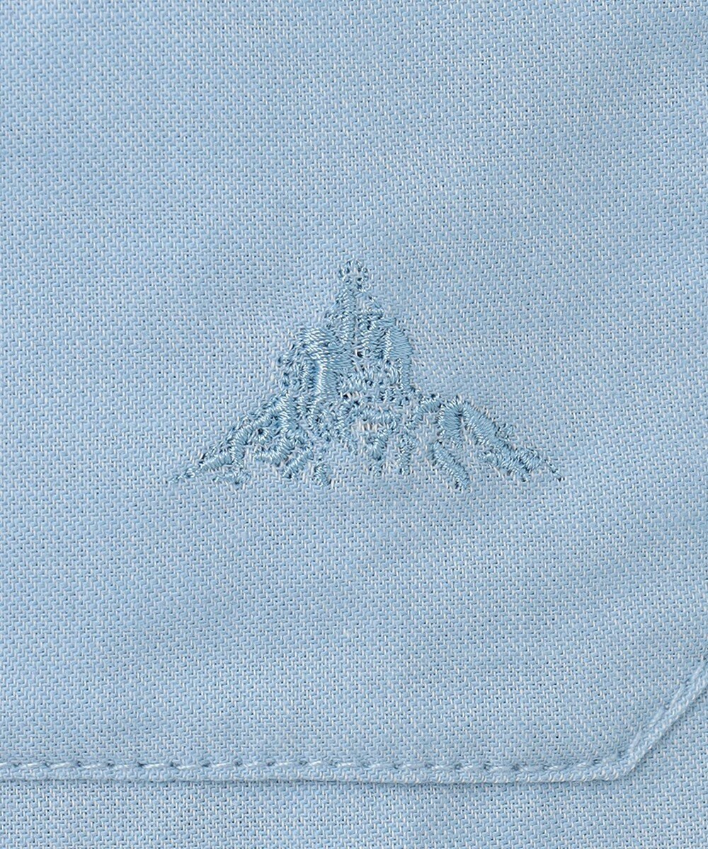 SHARE PARK MENS 【UVカット・撥水・ストレッチ】イージーデニムレギュラーカラーシャツ 