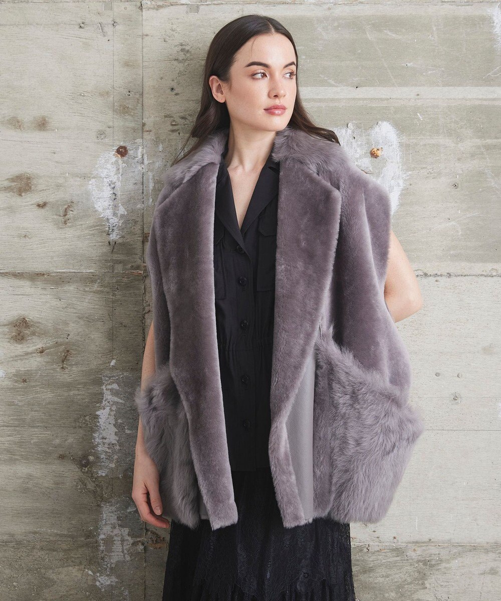 GRACE CONTINENTAL 【BLANCHA】ムートンジレ 