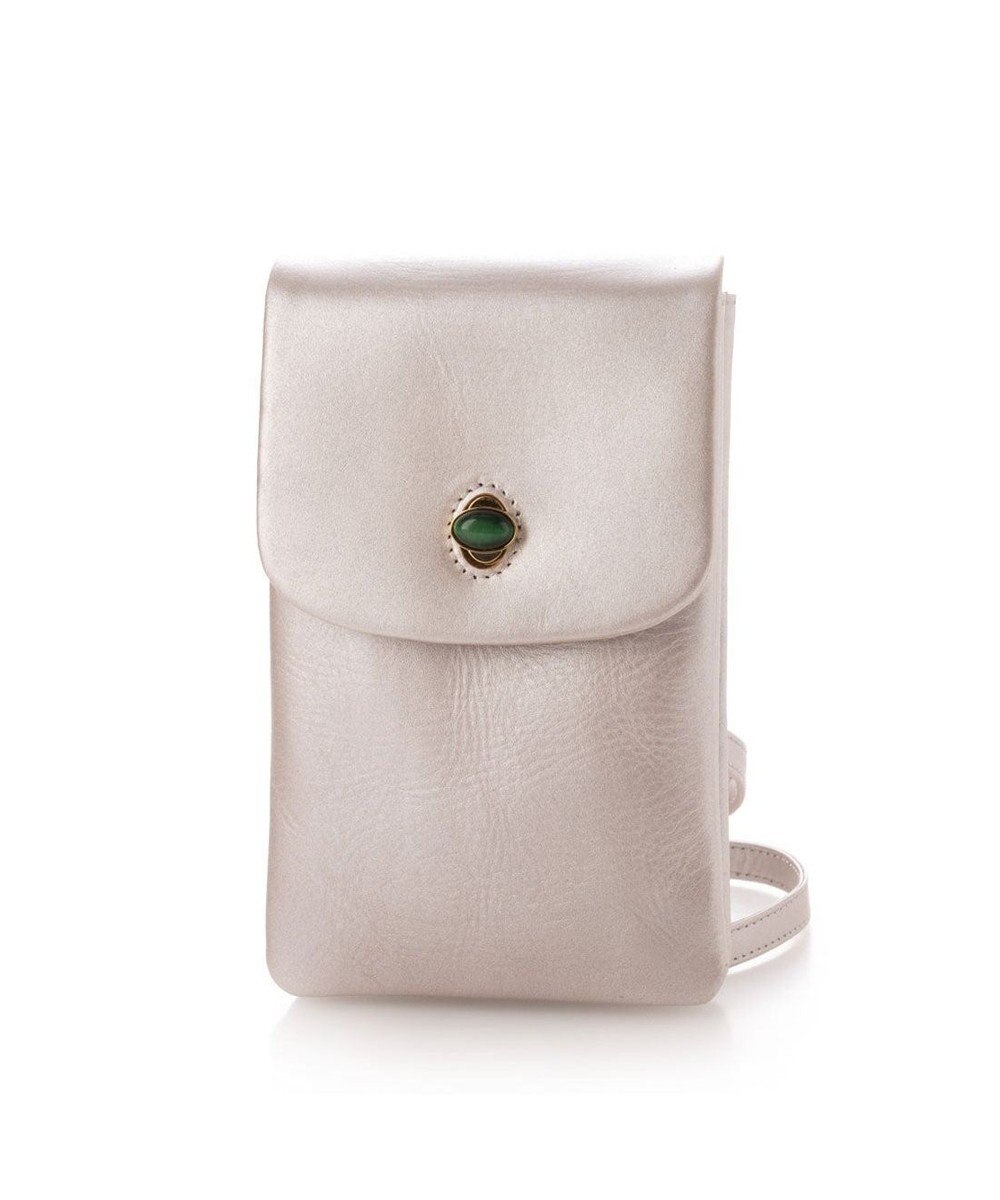 UNBILLION ペルケ perche ジェムストーンヒネリモバイルショルダー 