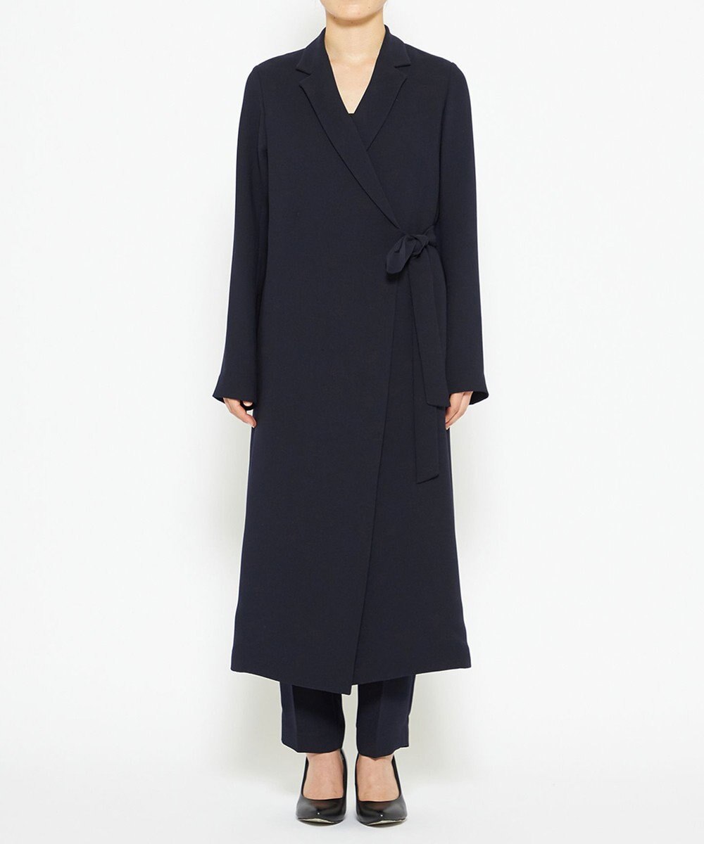 uncrave 【防しわ・洗濯機洗い可】ウォッシャブル ダブルクロス ワンピースコート（uncrave STANDARD） 