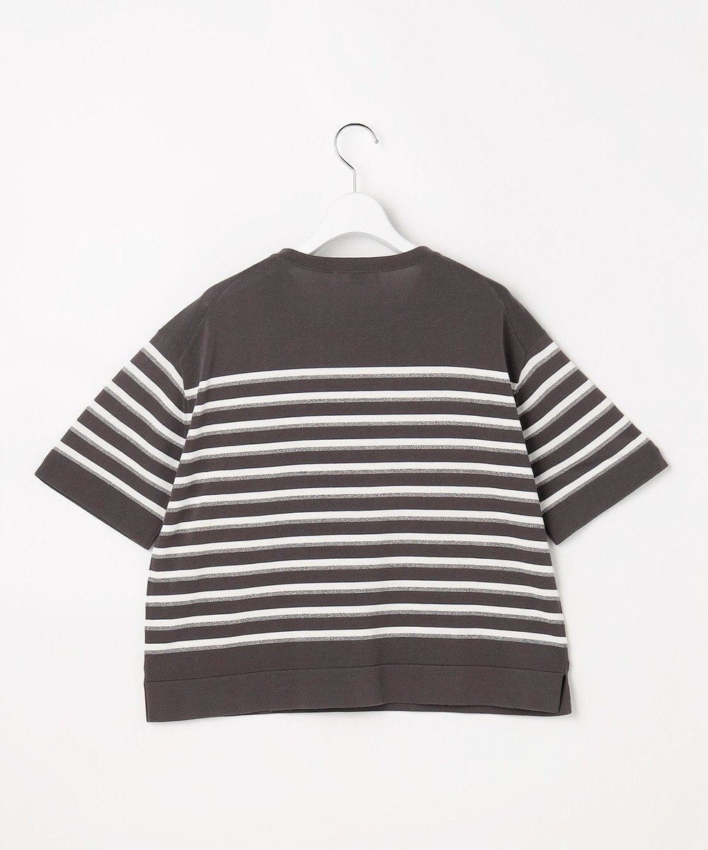 J.PRESS LADIES COTTON ACETATE DRY ニット Tシャツ 