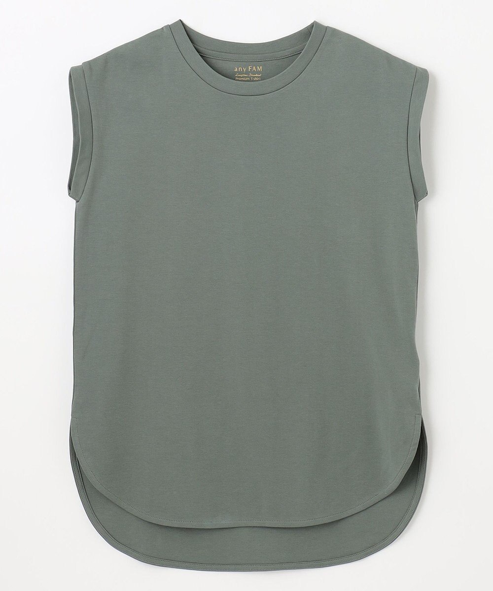 ANY 【抗菌・防臭】プレミアムベーシックノースリーブ Tシャツ 