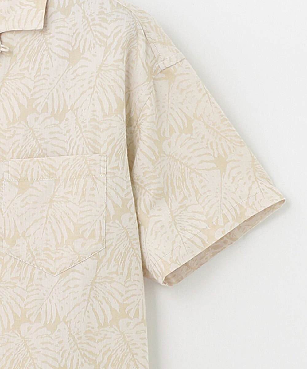 JOSEPH ABBOUD MOUNTAIN 【SPACE／UNISEX】ソアロンリネンジャガード シャツ 