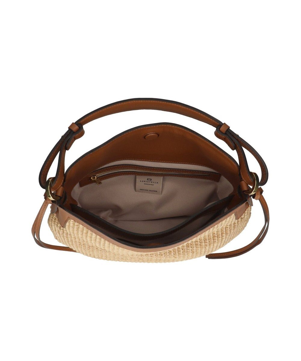 INTER-CHAUSSURES 【LORISTELLA】2WAY異素材コンビネーションショルダーバッグ 