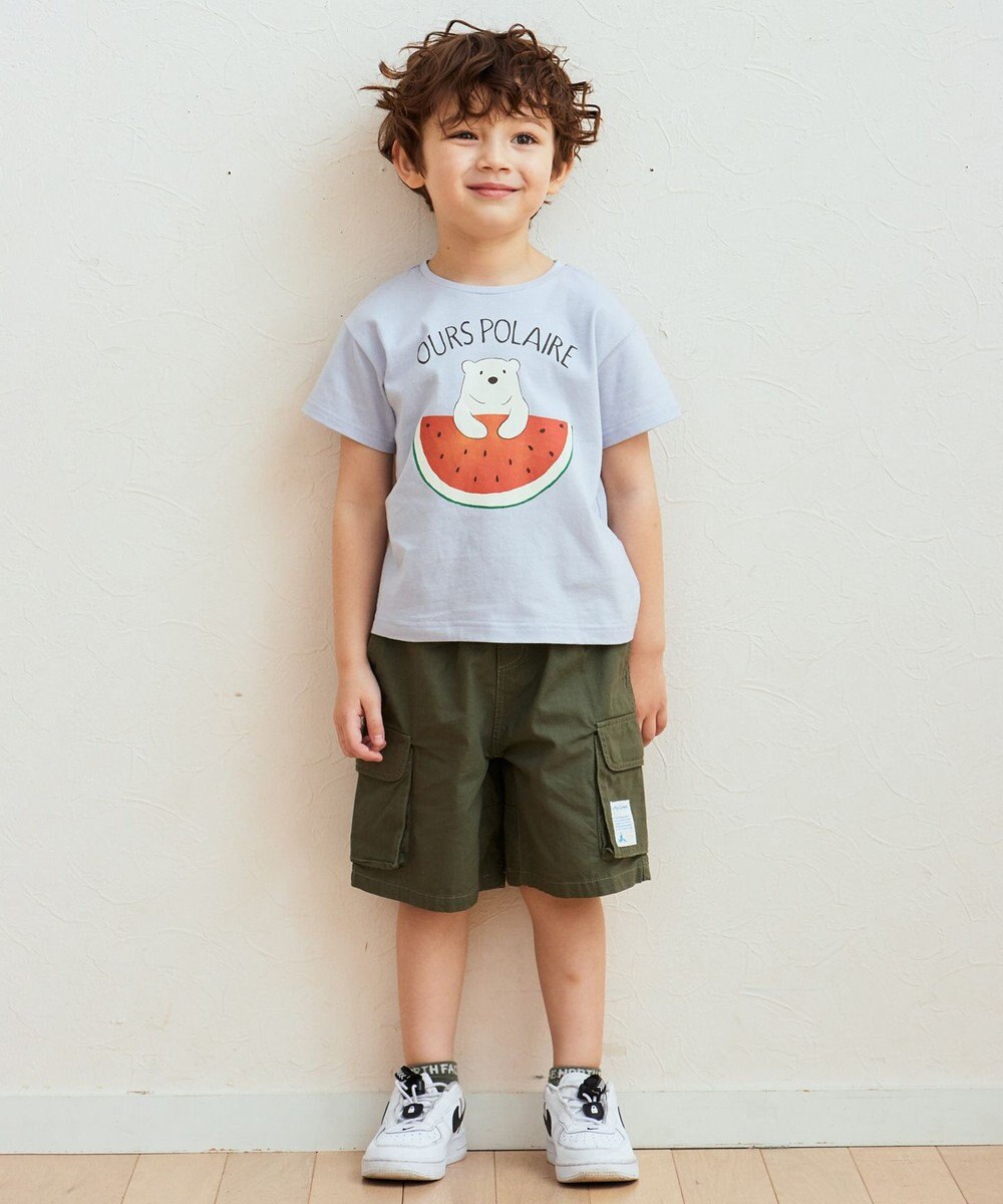 ANY KIDS 接触冷感 ミラクルプリント Tシャツ 