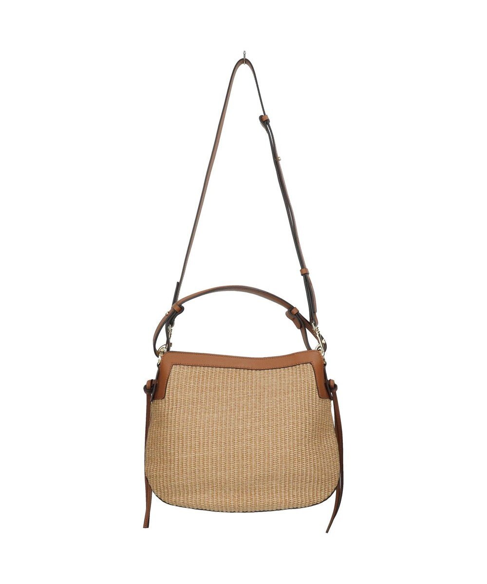 INTER-CHAUSSURES 【LORISTELLA】2WAY異素材コンビネーションショルダーバッグ 