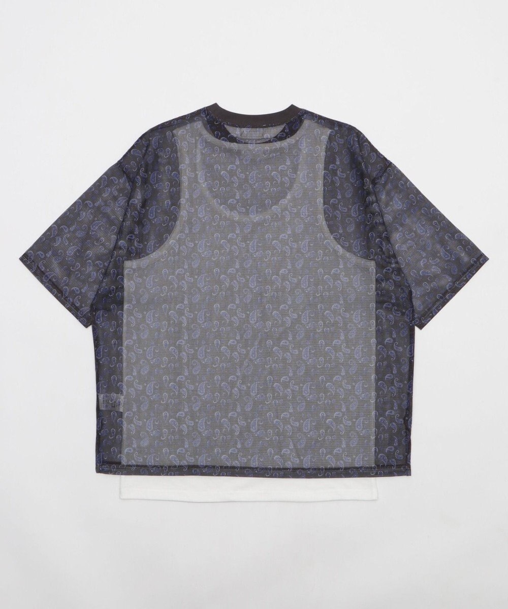 WEGO 【2点SET】メッシュパターンアンサンブルPOシャツ（SS） 