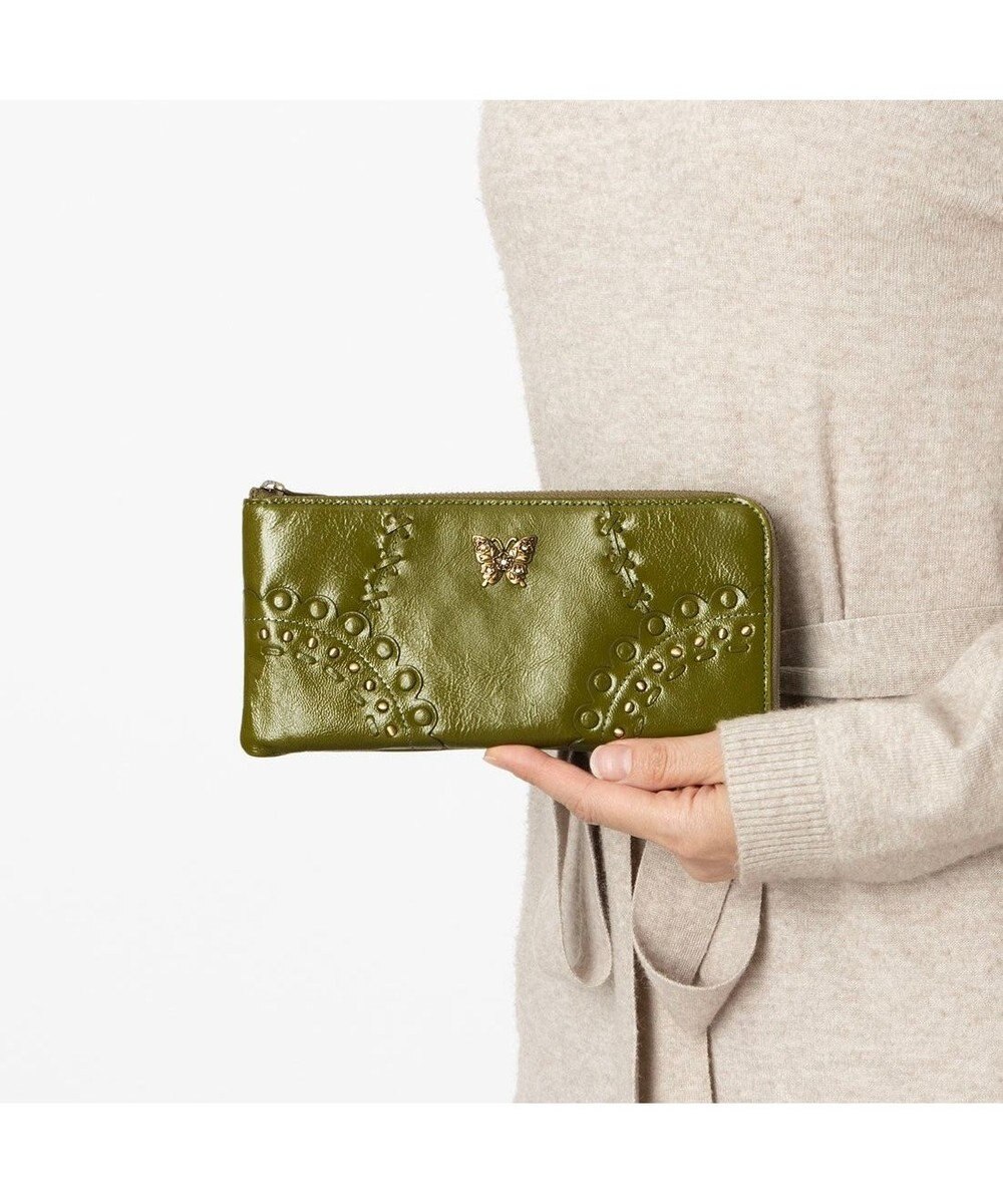 ANNA SUI マチルダ 薄マチ長財布 