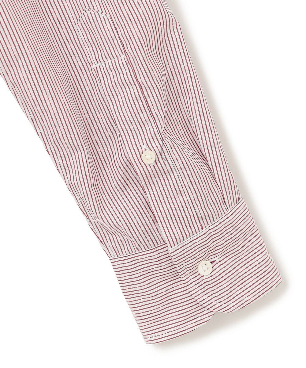 J.PRESS MEN ポプリンマルチストライプ ボタンダウンシャツ 