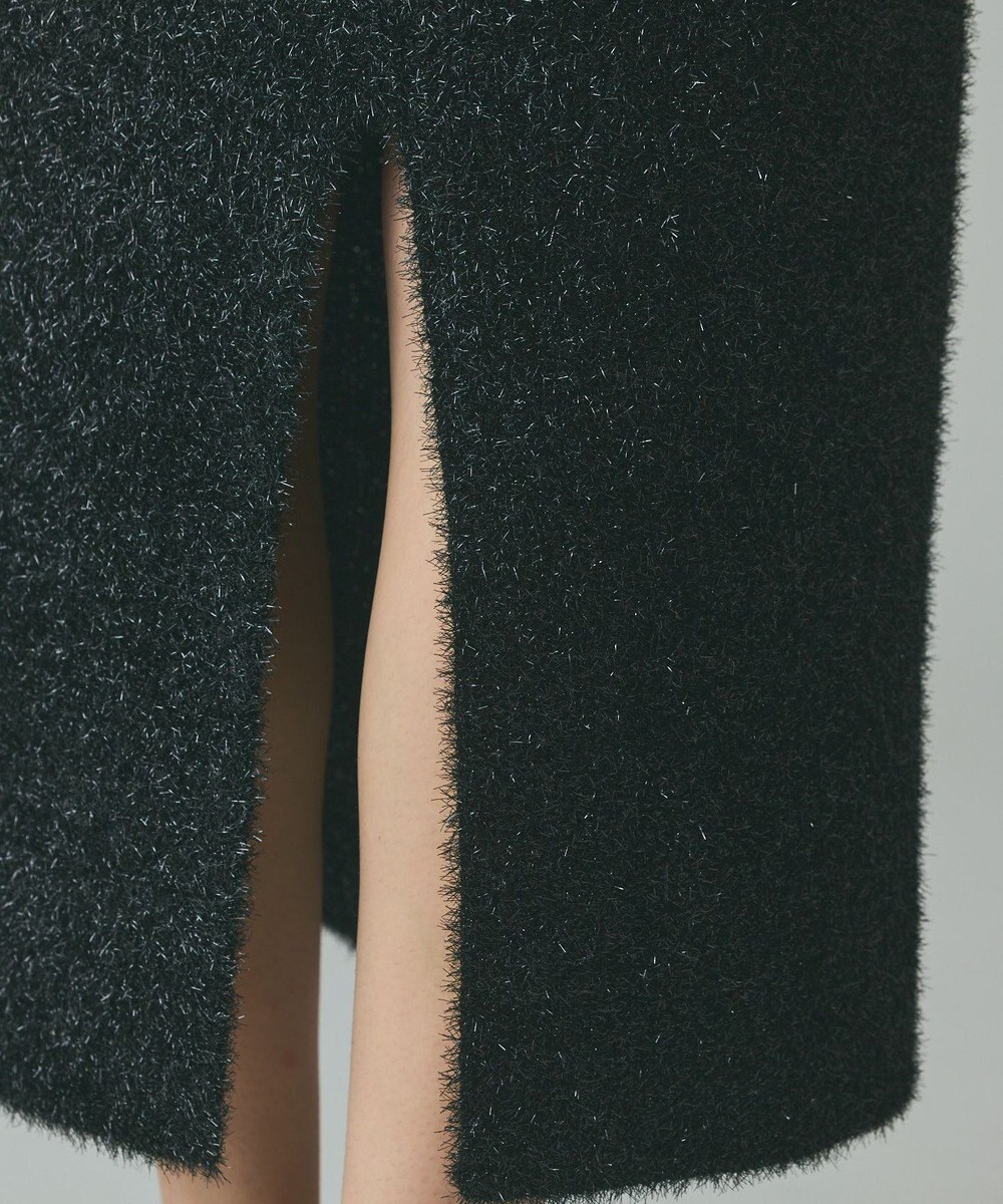 GRACE CONTINENTAL フェザーヤーンシャイニースカート 