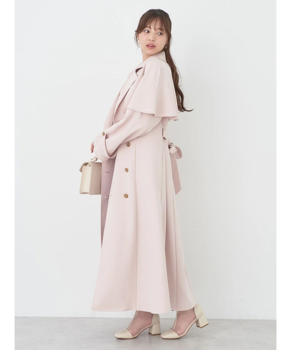 earth music&ecology ２ＷＡＹケープトレンチコート 