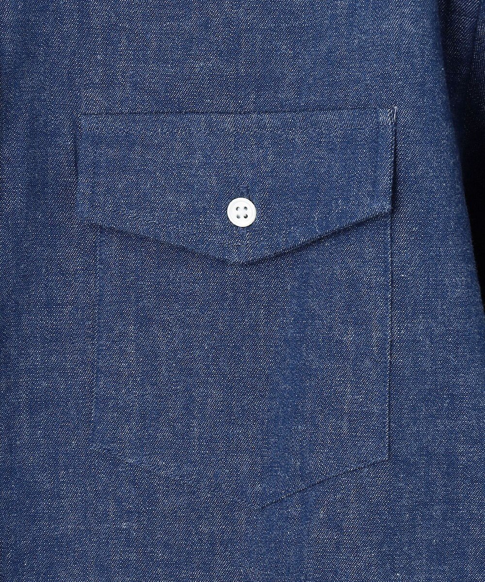 J.PRESS MEN パッチフラップ デニムシャツ /B.D. 