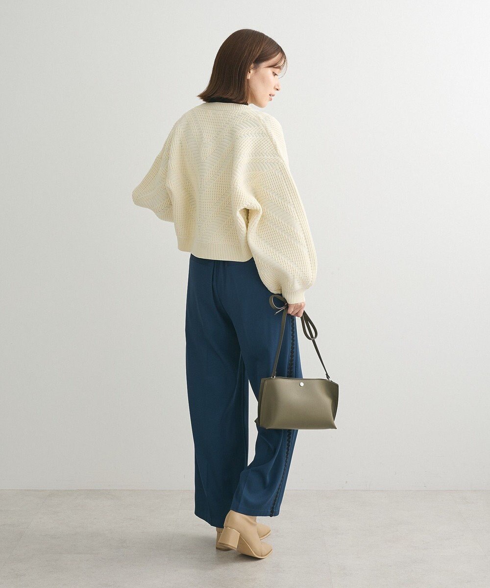 Green Parks ・ＥＬＥＮＣＡＲＥ　ＤＵＥ　ジャカードカーディガン 