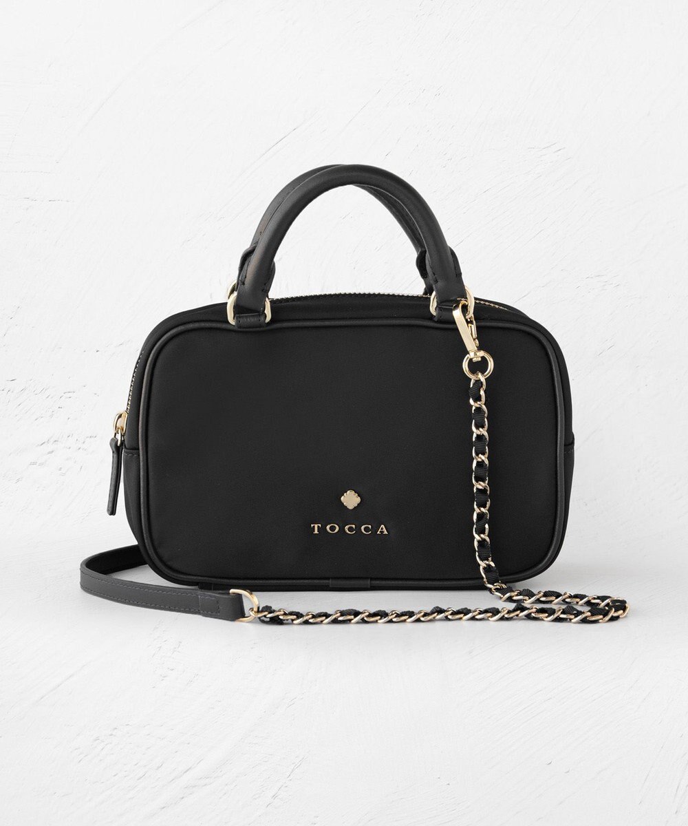 TOCCA 【撥水】WITH CLARISSE 2WAY NYLONBAG ミニボストンバッグ 
