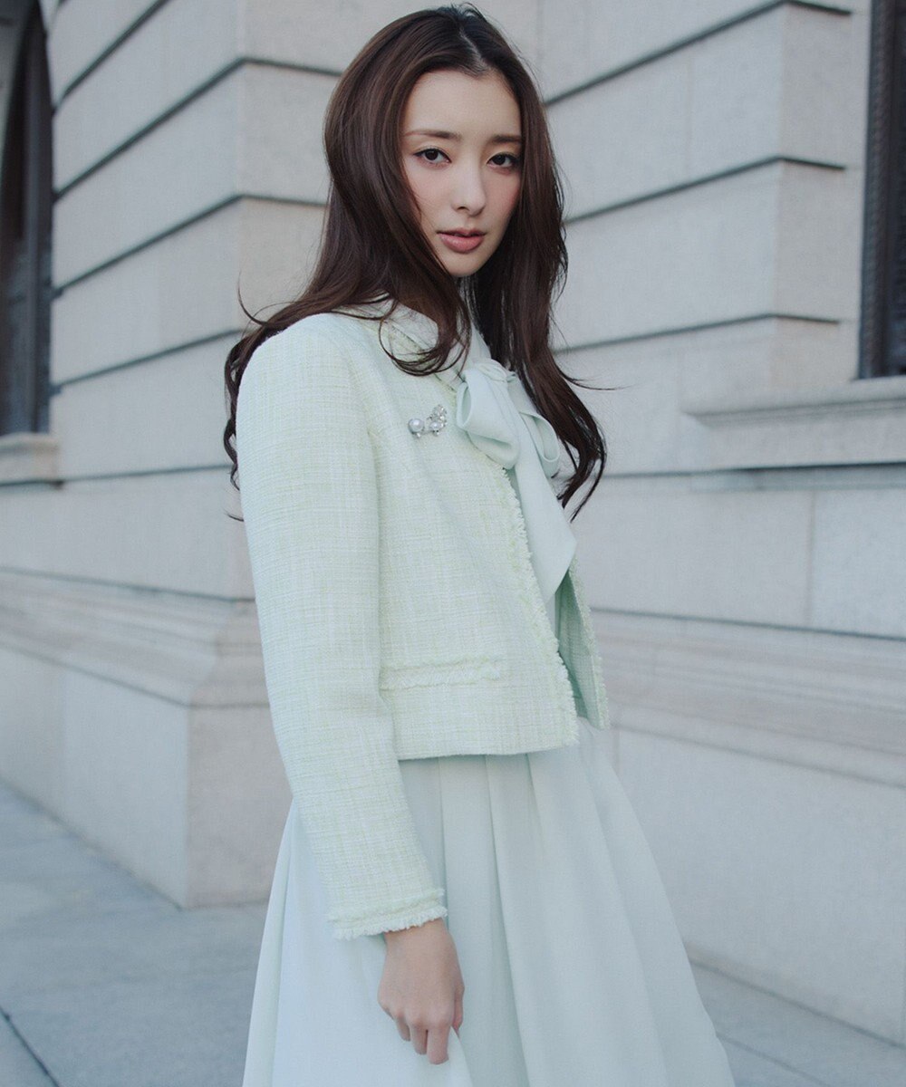 TOCCA 【宮本茉由さん着用】GLOW SILHOUETTE ジャケット 