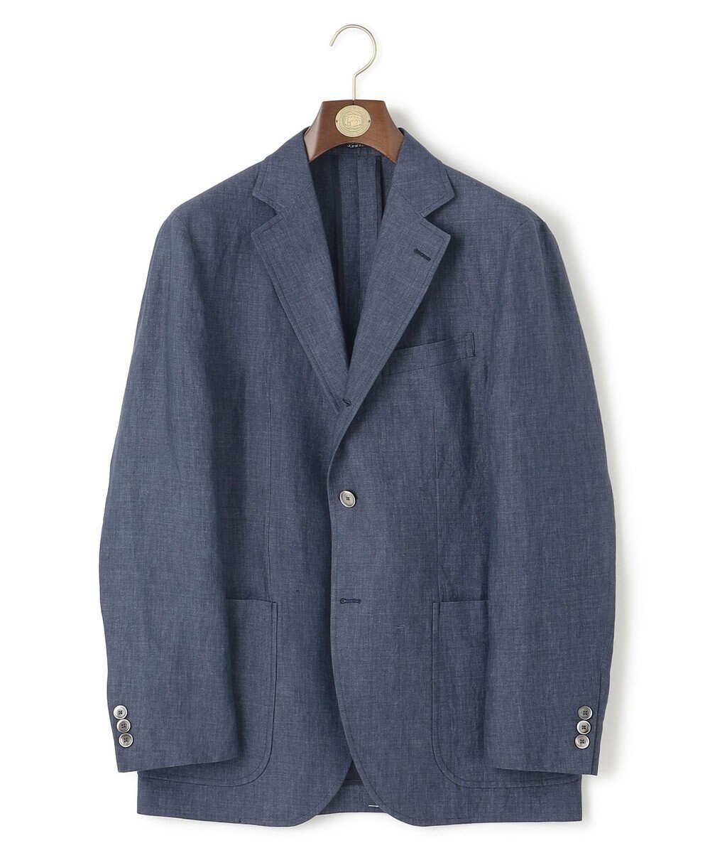 J.PRESS MEN 【WEB・一部店舗限定】リネンキャンブリック ジャケット 
