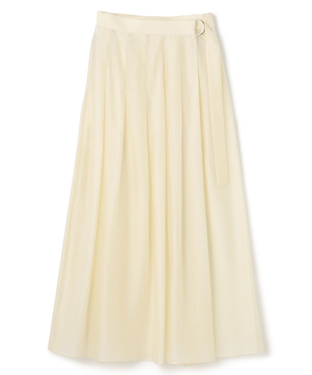 BEIGE， 【洗える】CARINATA / ウエストタックラップスカート 