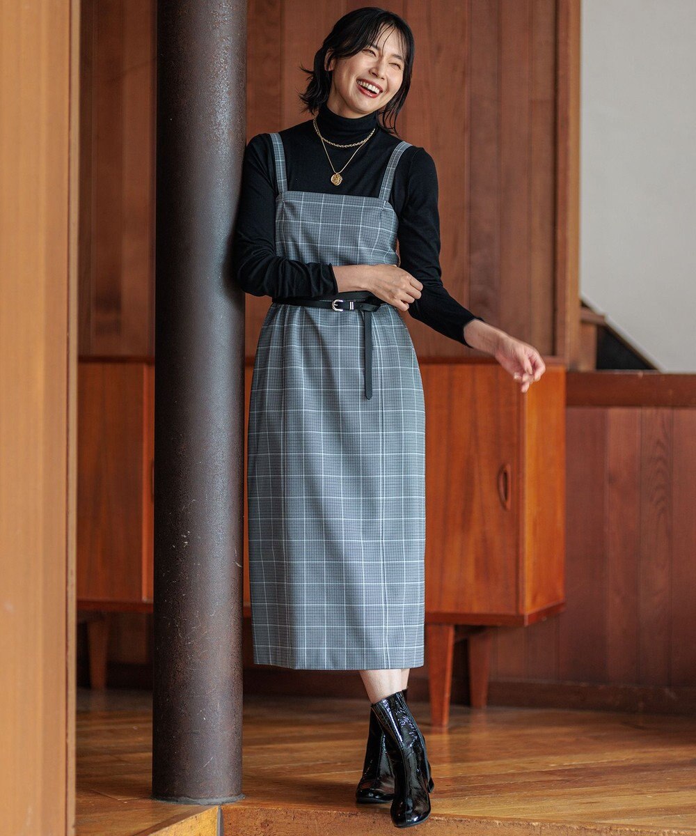 23区 S 【Oggi1月号/CLASSY.11月号掲載】スムージーコットン タートルネック ニット 