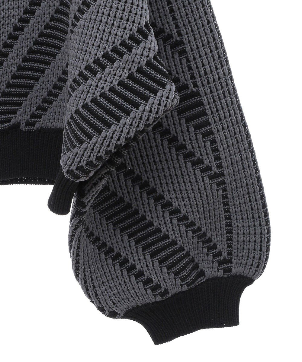 Green Parks ・ＥＬＥＮＣＡＲＥ　ＤＵＥ　ジャカードカーディガン 