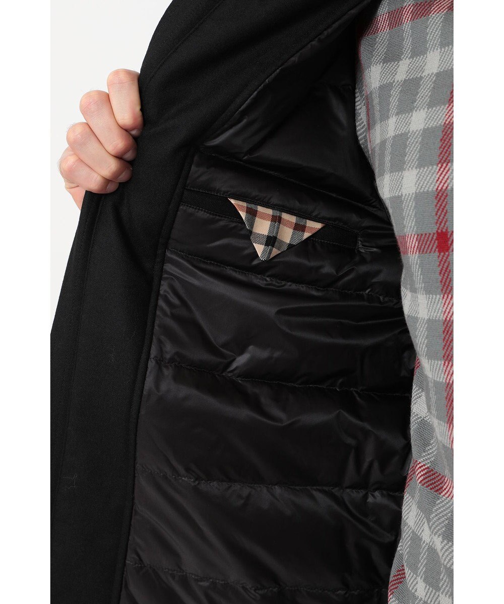 DAKS フラノステンカラーダウンジャケット 