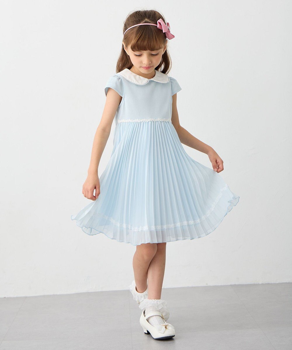 ANY KIDS 【2点セット】ジャケット＋シフォンプリーツワンピース 