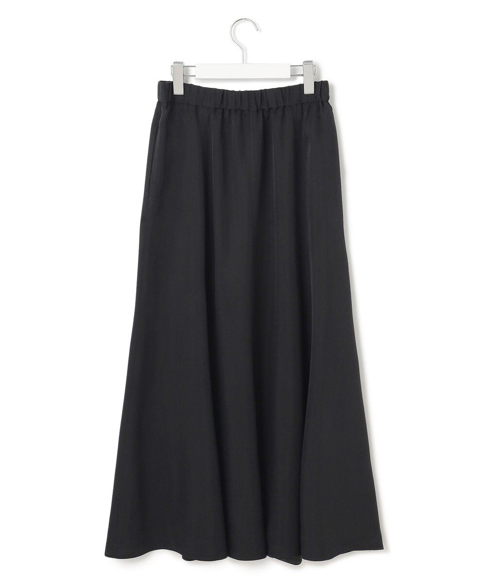 23区 【接触冷感/洗える】フィブリルツイル ギャザー スカート 