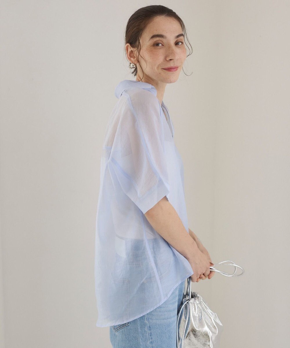 WEGO 【ANGIE VINTAGE】スキッパーシアーシャツ 