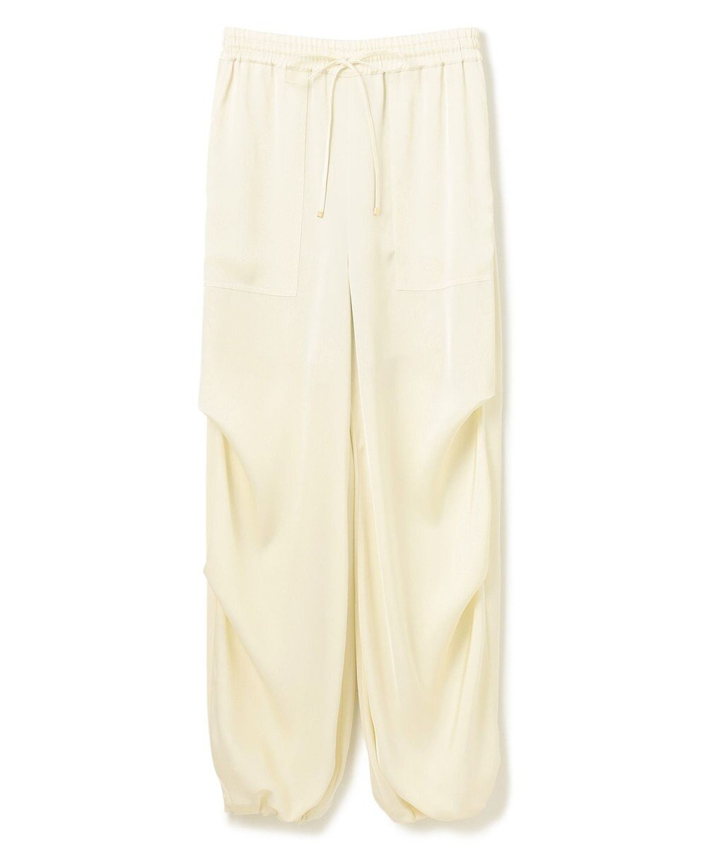 GRACE CONTINENTAL サテンワークパンツ 