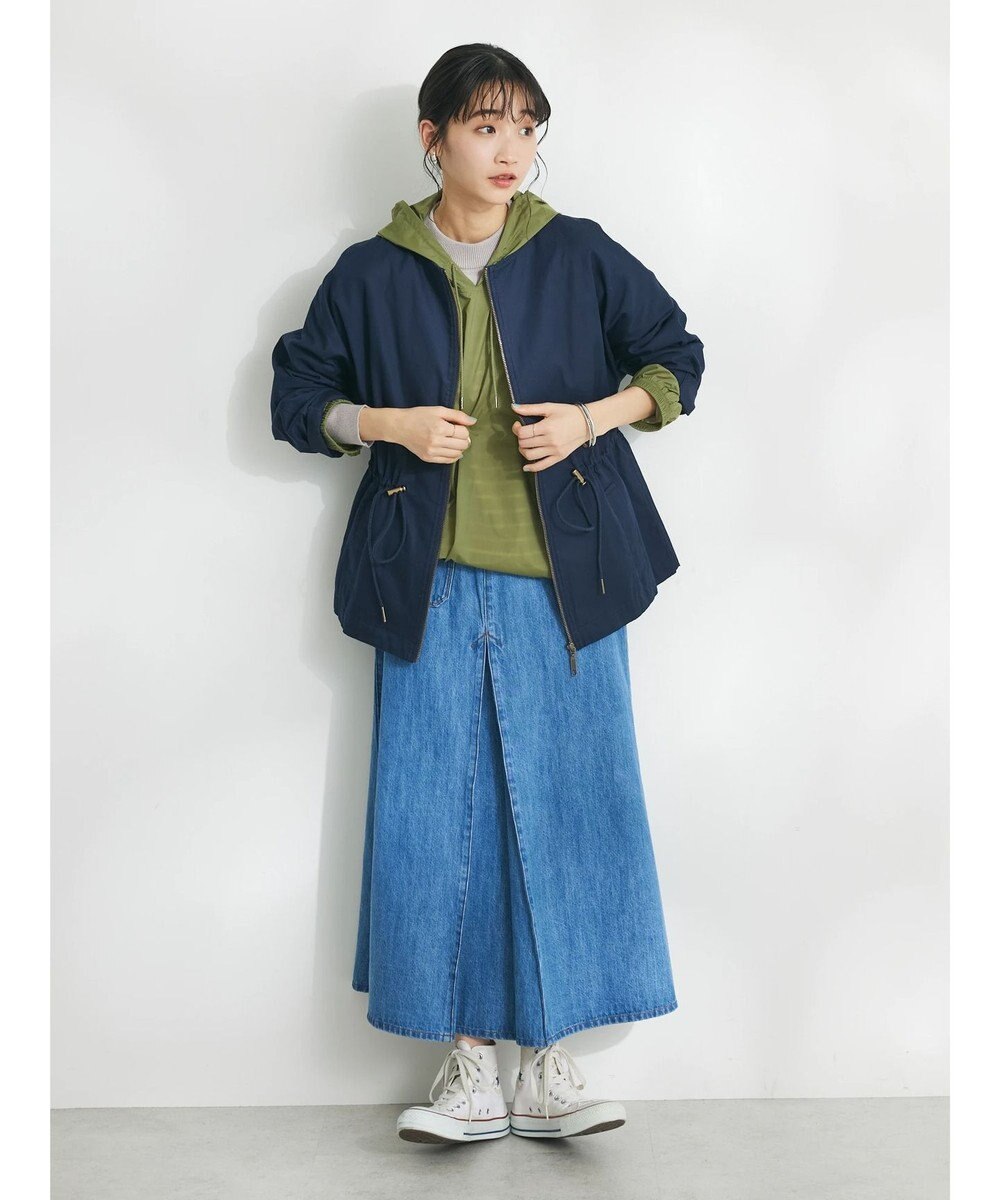 CRAFT STANDARD BOUTIQUE コットンギャバジンノーカラーＺＩＰブルゾン 