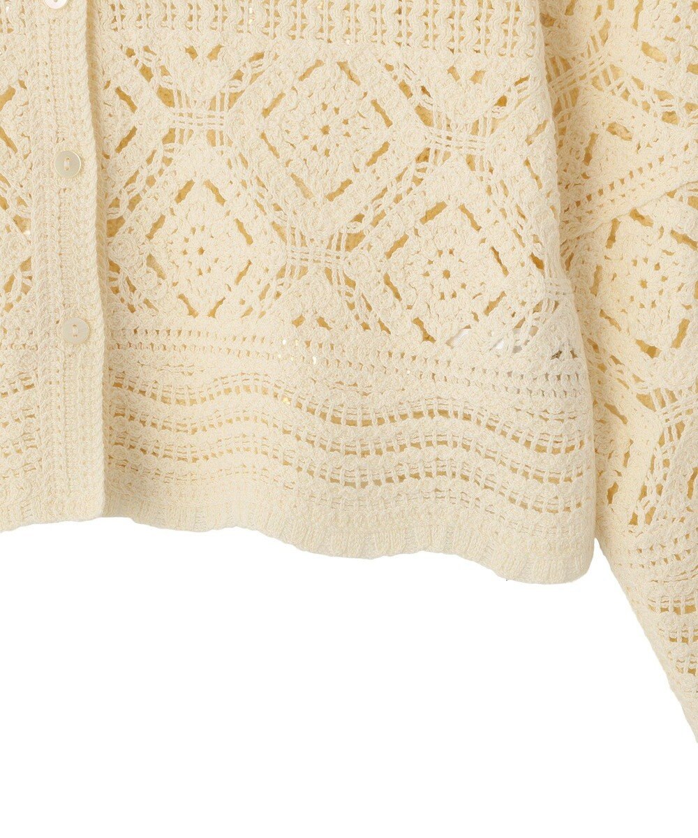 AMERICAN HOLIC クロシェニットカーディガン 