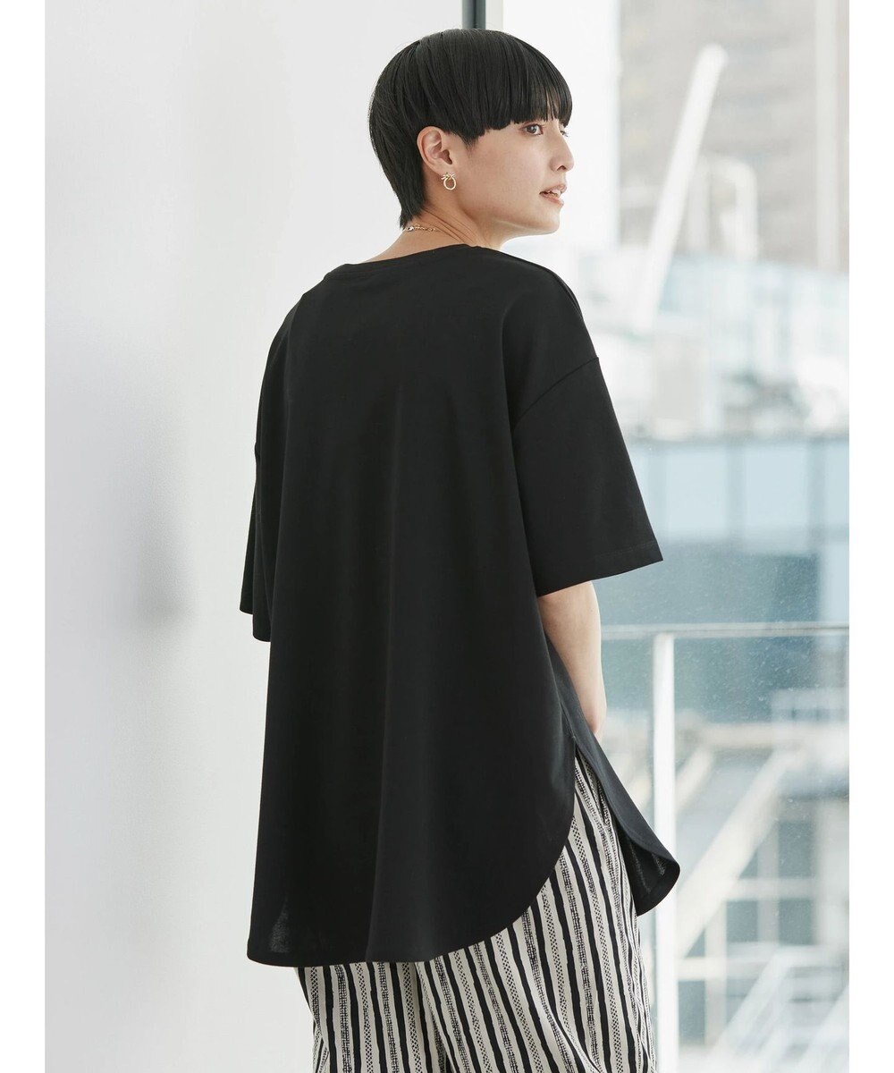 AMERICAN HOLIC 抗菌防臭　Ｄａｉｌｙ！　裾ラウンドカットチュニック1 