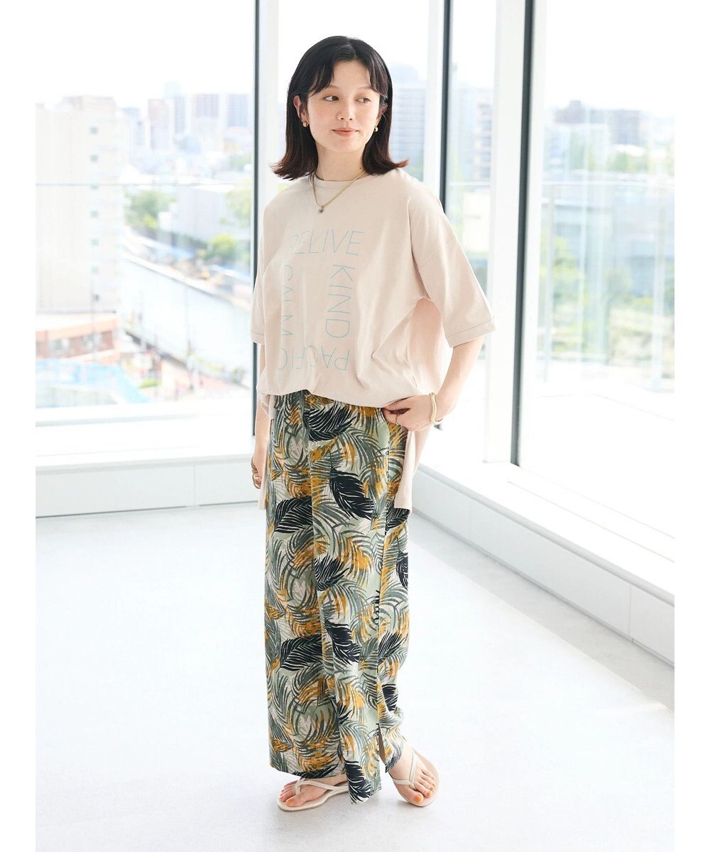 CRAFT STANDARD BOUTIQUE シルケット天竺　スクエアＰＴ　ＢＩＧ　Ｔｅｅ　Ｓ／Ｓ 